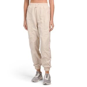 Wilo The Label Parachute Jogger Pants in Beige - Size XS